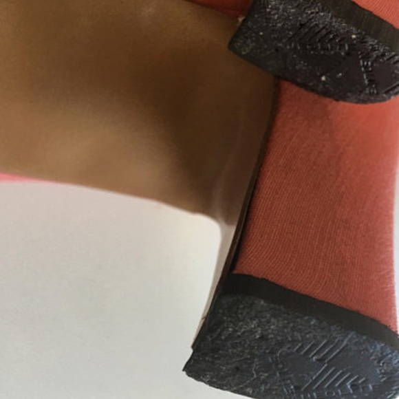 💖SOLD💖Vintage 1960s pink Block Heels / Shoes - Picture 8 of 8